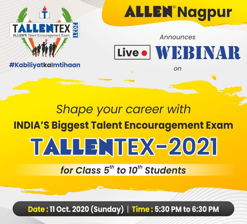 TALLENTEX Webinar - ALLEN Career Institute, Nagpur